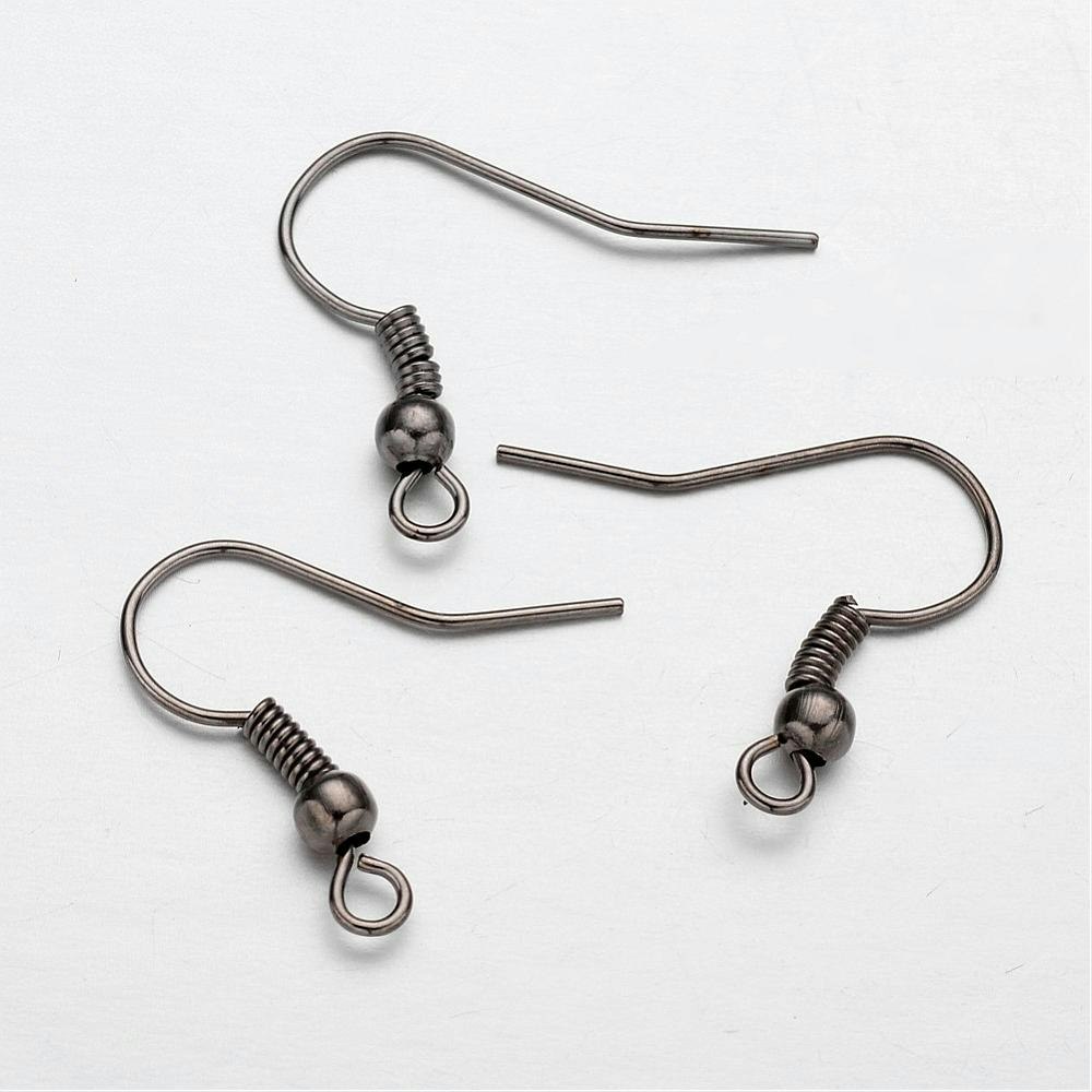 Örhängeskrokar, 18x0.8mm, Nickel Fri, 30st