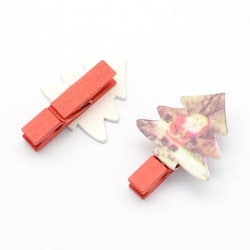 Wooden clip, Christmas Tree