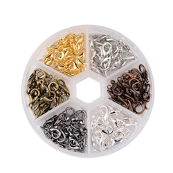 Klolås, 12x7mm, Nickel fri