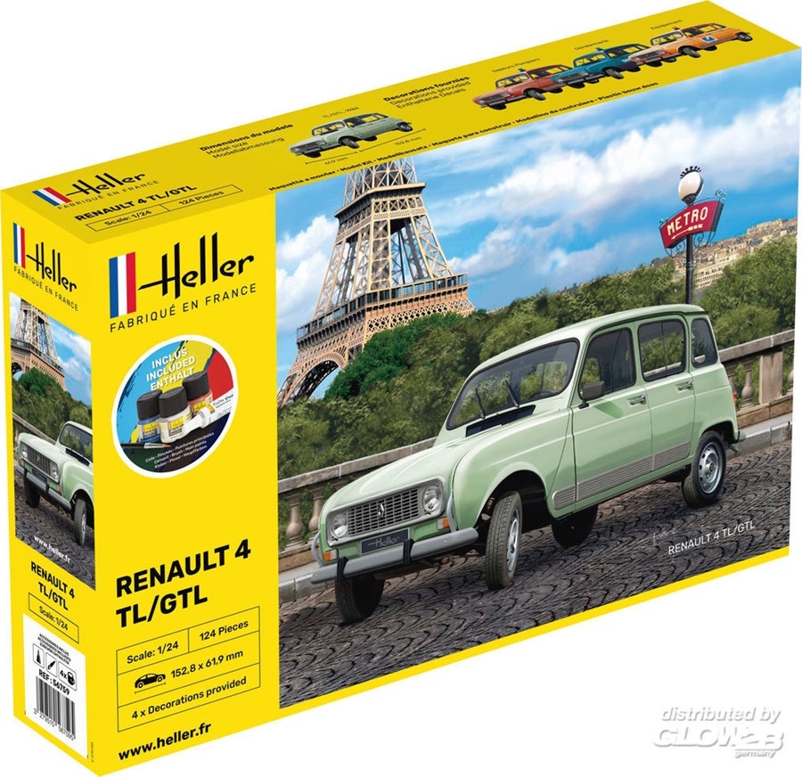 Renault 4L, 1:24