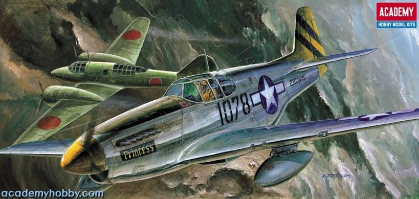 P-51C Mustang, 1/72