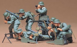 German Machine Gun Troops Infantery, 1/35