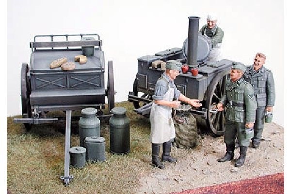 German Field Kitchen Scenery, 1/35