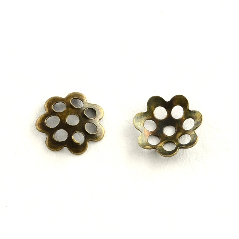 Pärlhattar, 5~6x1~1.5mm, ca 1200st