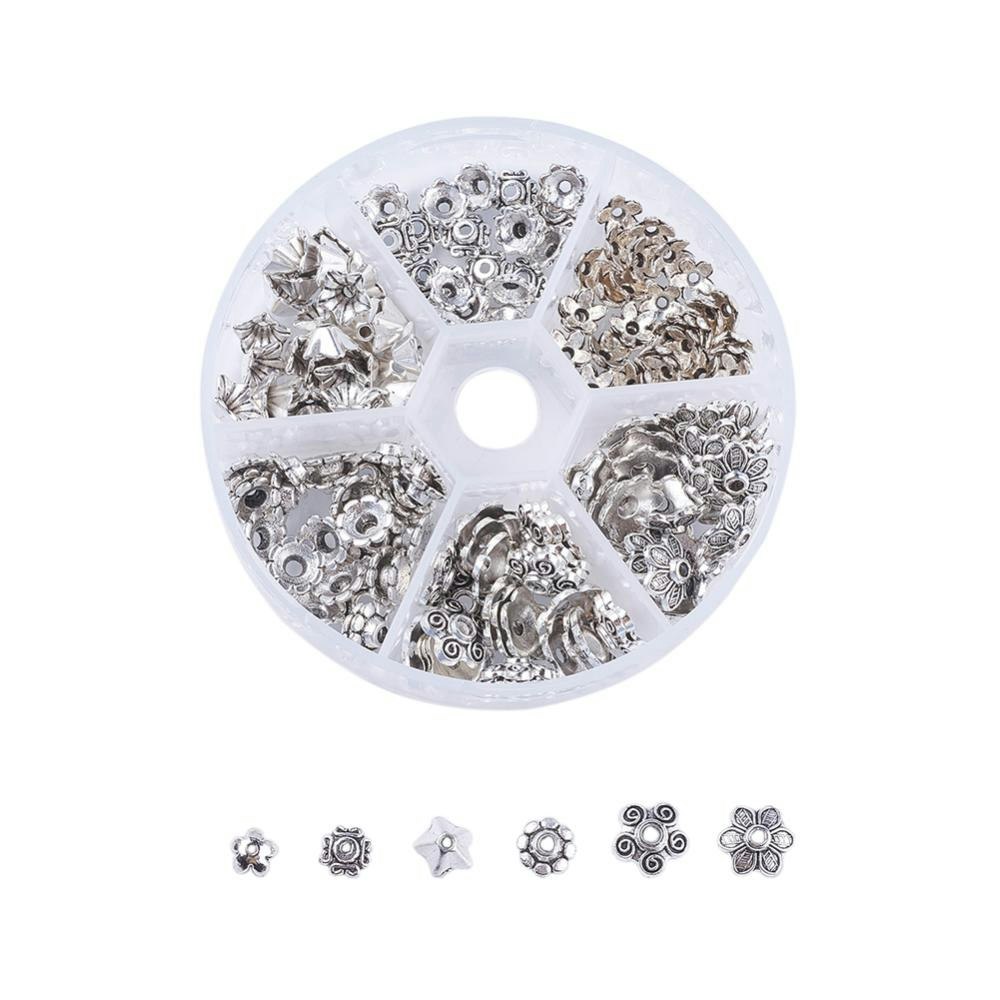 Pärlhattar, 6.5~10.5x2.5~5mm, ca 180st