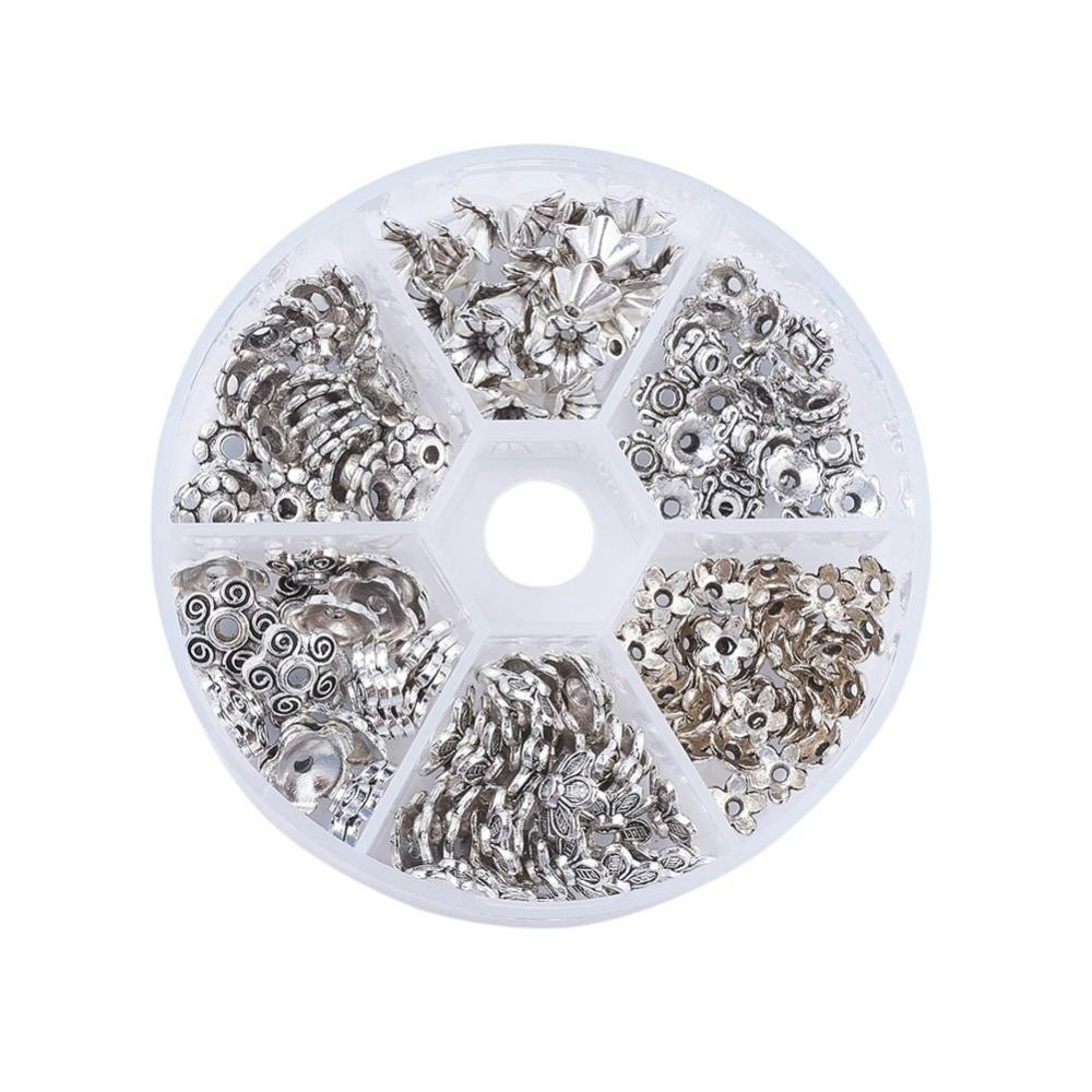 Pärlhattar, 6.5~10.5x2.5~5mm, ca 180st