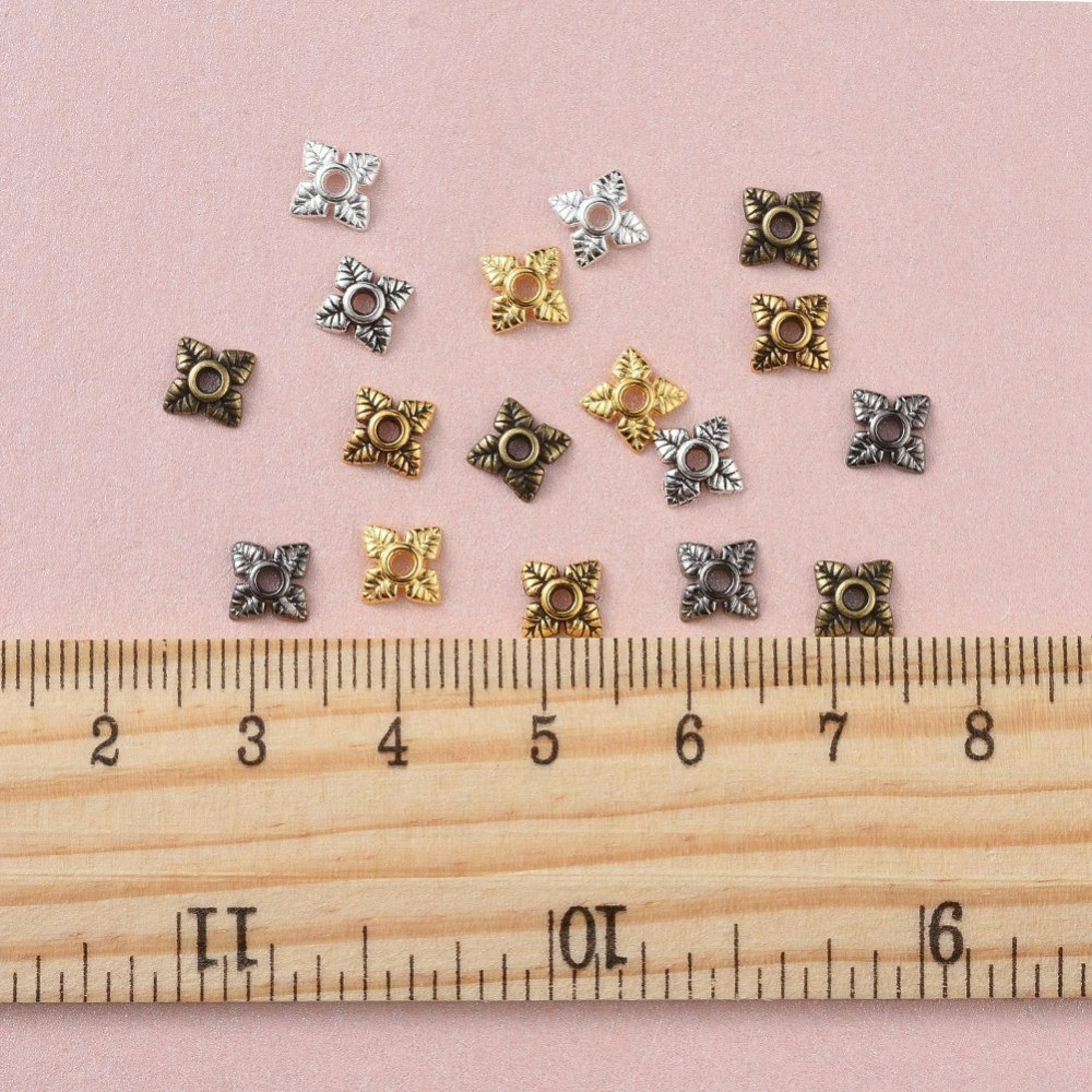 Pärlhattar, 6x6mm, ca 420st