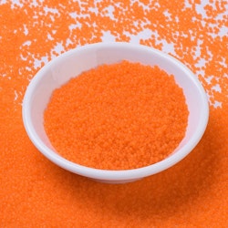 MIYUKI, Japanese Seed Beads, Round, 11/0, Matte Transparent Orange