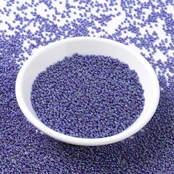 MIYUKI, Japanese Seed Beads, Round, 11/0, Silverlined Cobalt AB