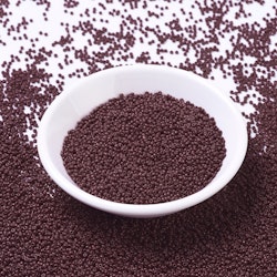 MIYUKI, Japanese Seed Beads, Round, 11/0, Opaque Red Brown