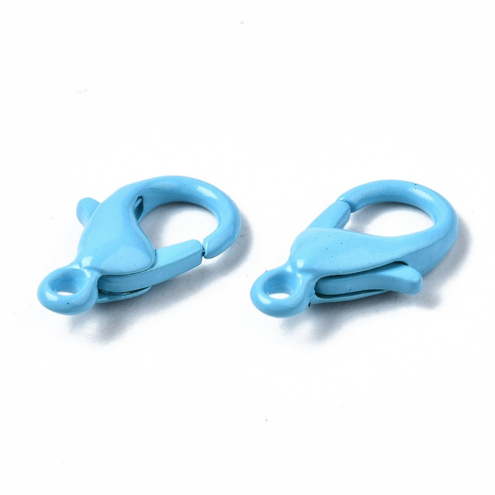 Klolås, 12,5x8mm, 20st, Blandade färger
