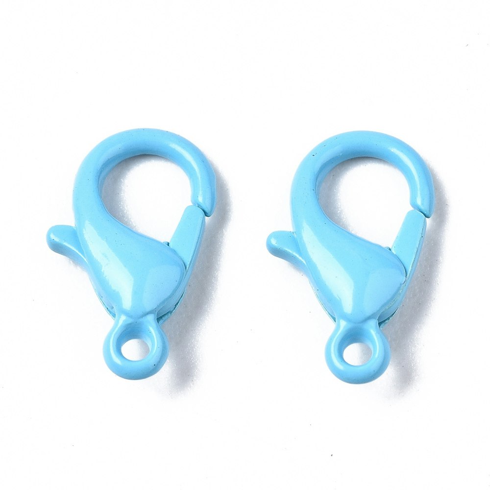 Klolås, 12,5x8mm, 20st, Blandade färger
