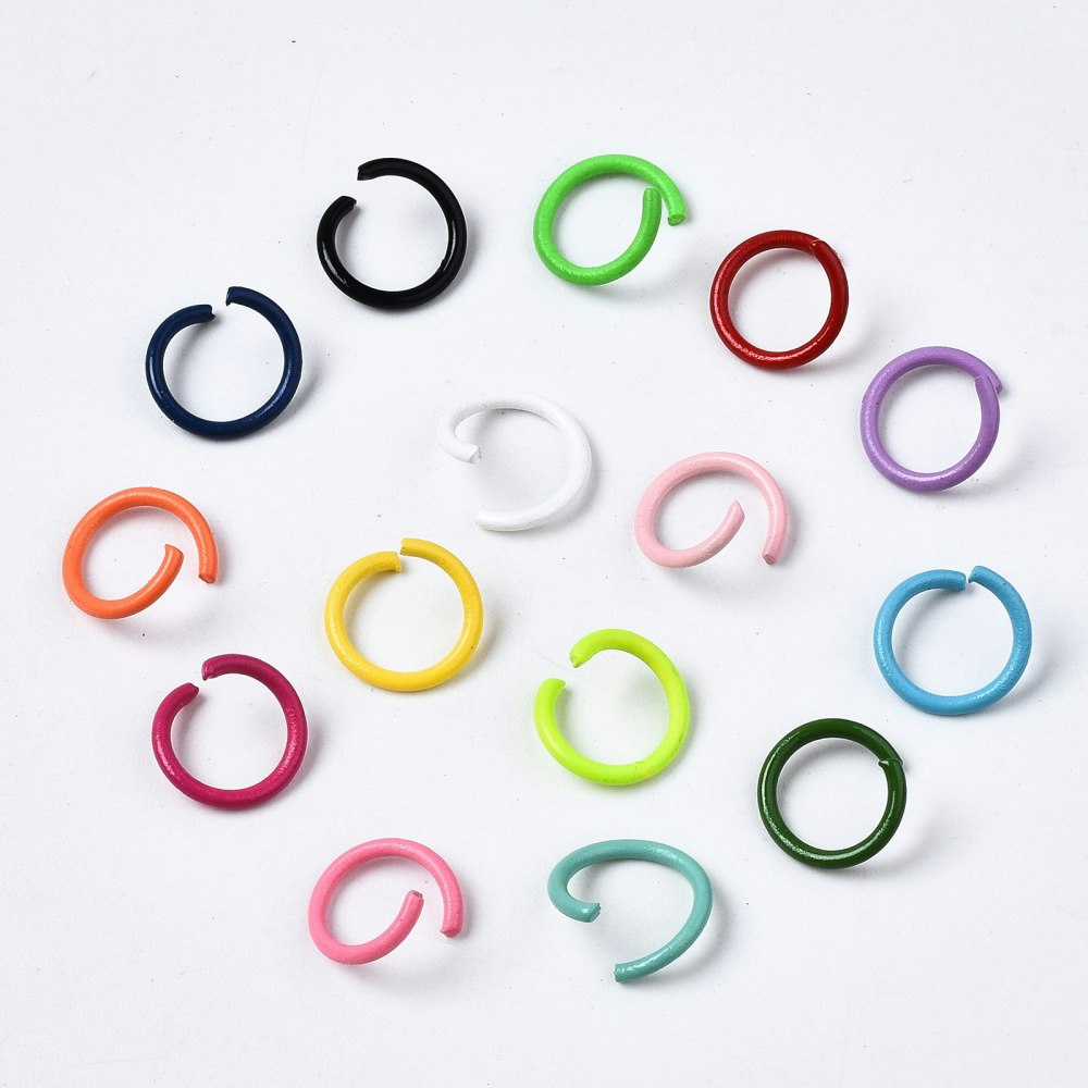 Bindringar, 10.5x1mm, 50st, Blandade färger