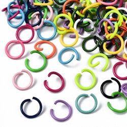 Bindringar, 10.5x1mm, 50st, Blandade färger