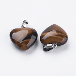 Naturell Tigeröga, Hänge, 23x20x9mm, 1st