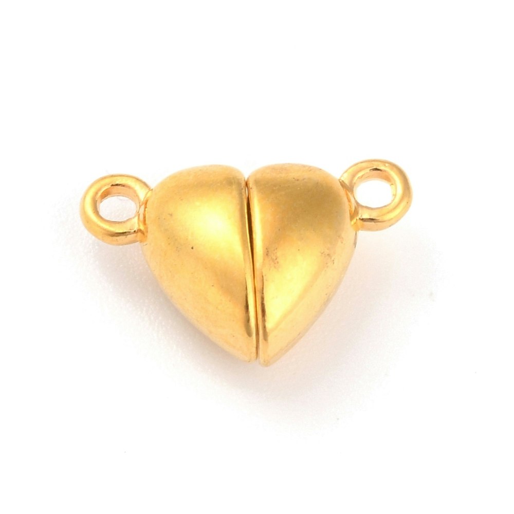 Magnetlås, 15x9.5x6mm, Hjärta 2st