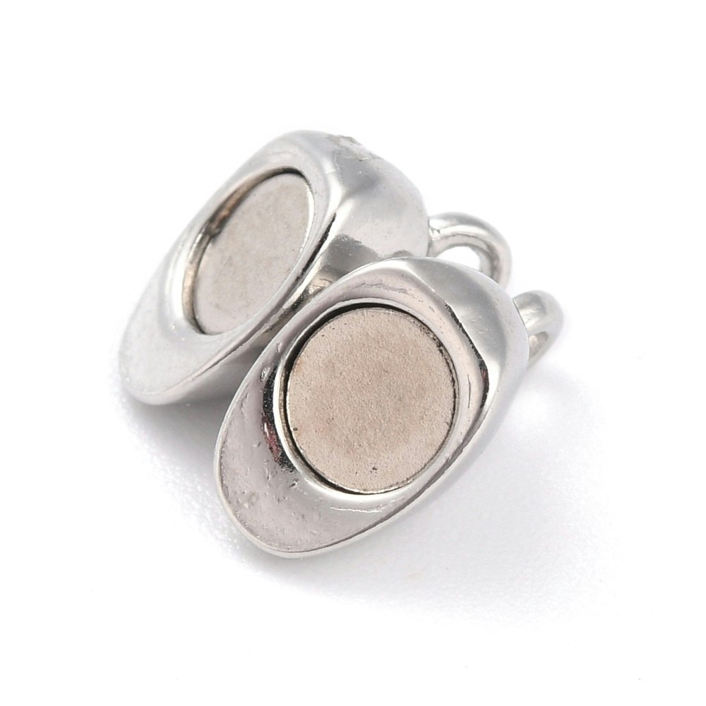 Magnetlås, 15x9.5x6mm, Hjärta 2st