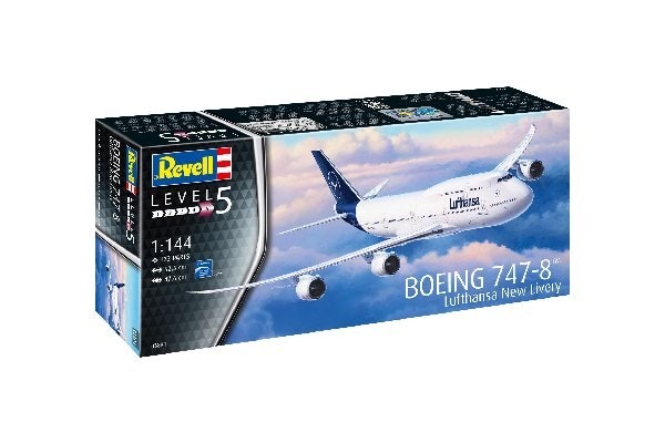 Boeing 747-8 Lufthansa "New Liver, 1/144