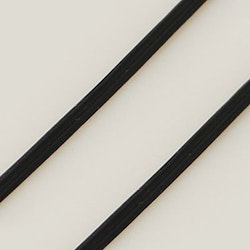Elastisk tråd, 0,8mm, 10 meter, Svart