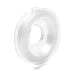 Elastisk tråd, 0,8mm, 10 meter, Vit