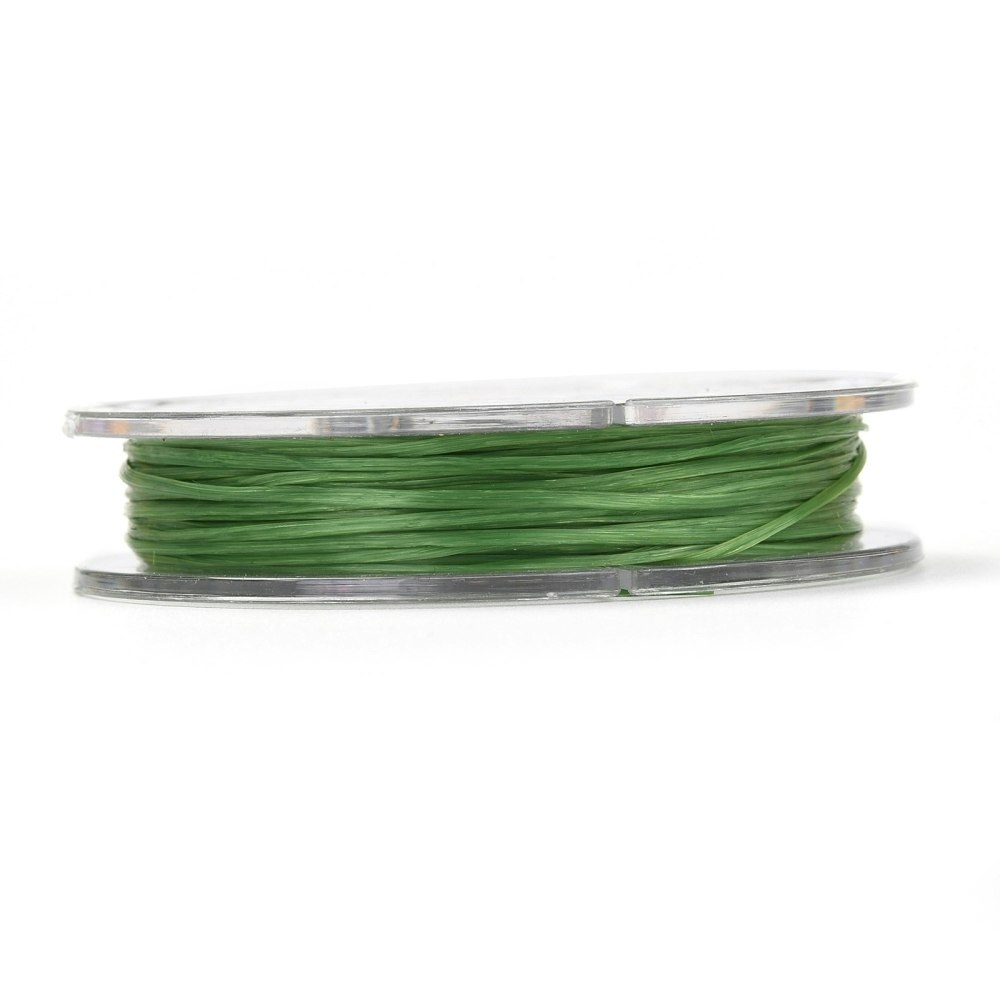 Elastisk tråd, 0,8mm, 10 meter, Grön