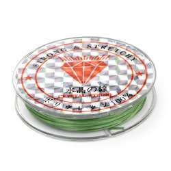 Elastisk tråd, 0,8mm, 10 meter, Grön