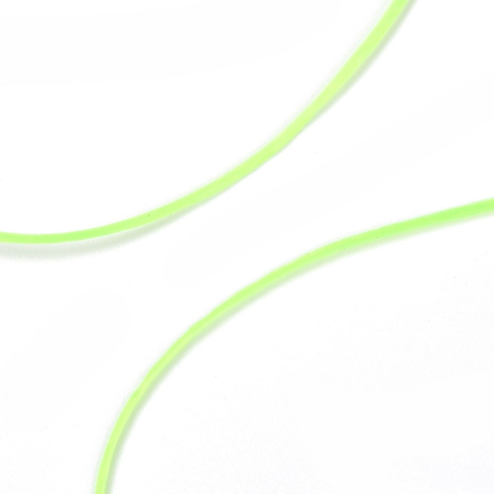 Elastisk tråd, 0,8mm, 10 meter, Lime grön