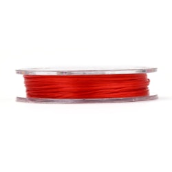 Elastisk tråd, 0,8mm, 10 meter, Röd