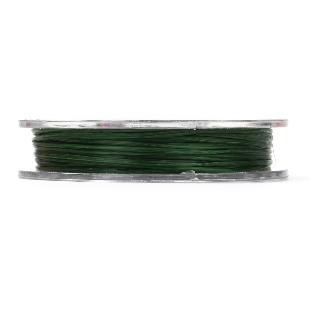 Elastisk tråd, 0,8mm, 10 meter, Mörk grön
