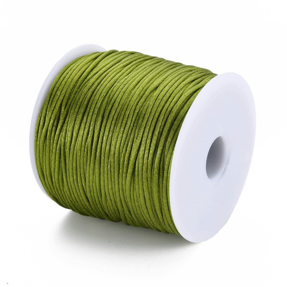 Nylontråd, 1mm, 70 meter, Olive Drab