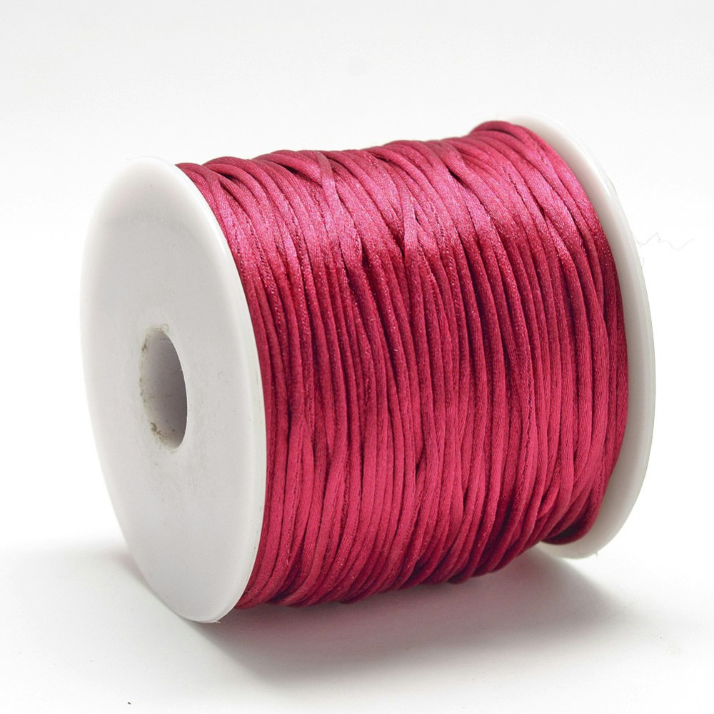 Nylontråd, 1mm, 70 meter, Cerise