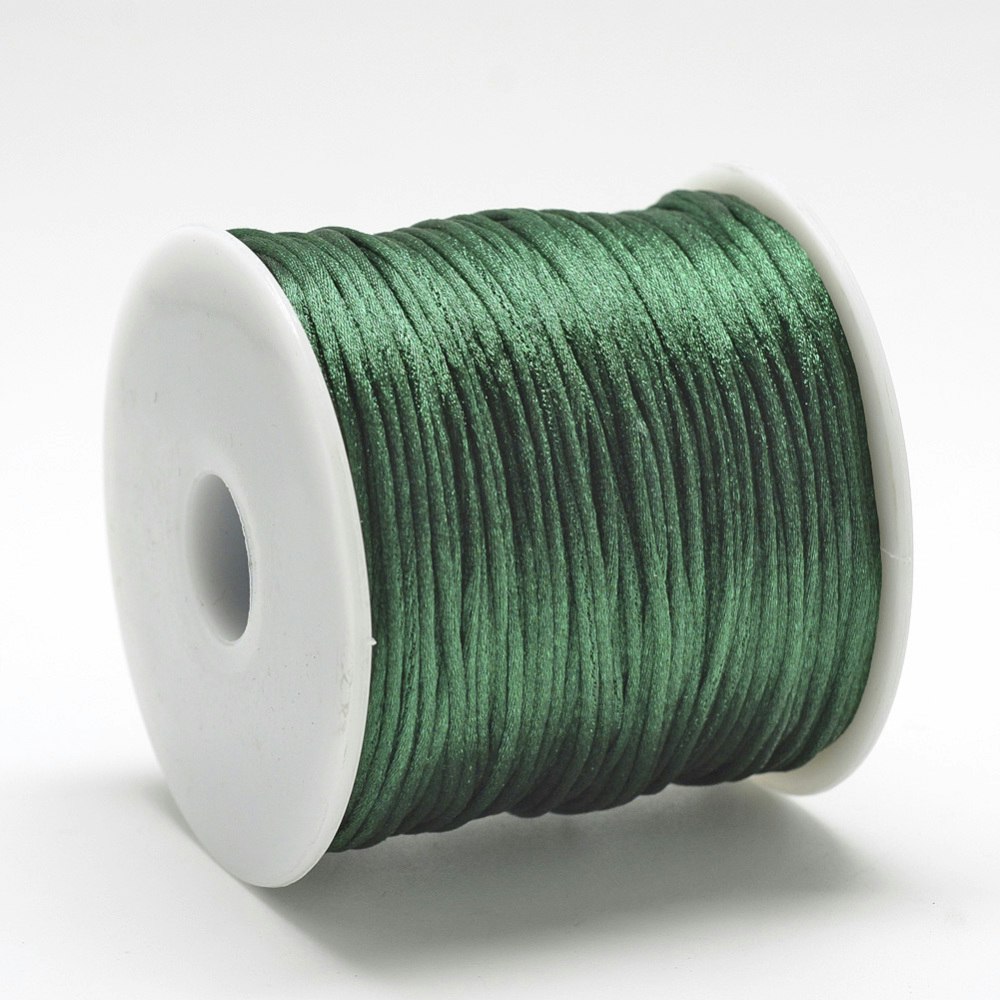 Nylontråd, 1mm, 70 meter, Mörk grön