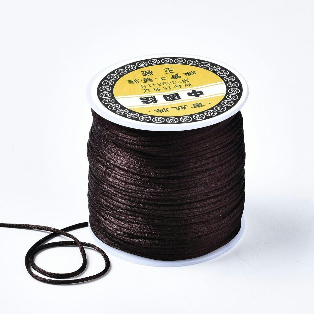 Nylontråd, 1mm, 70 meter, Kokosnöts brun