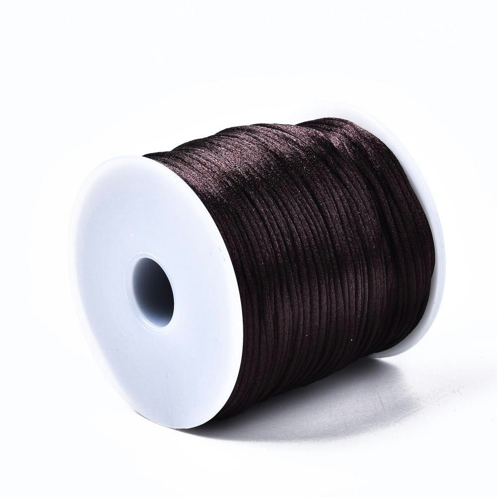 Nylontråd, 1mm, 70 meter, Kokosnöts brun