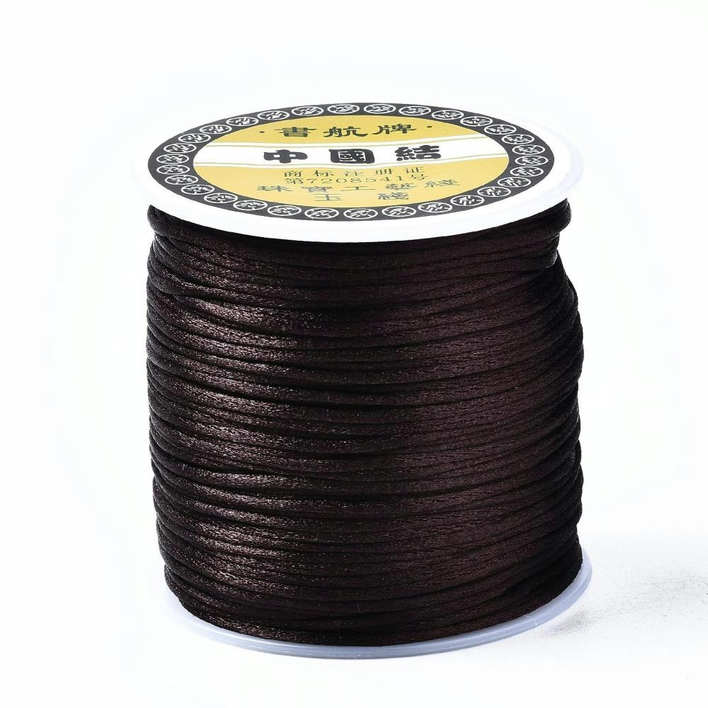 Nylontråd, 1mm, 70 meter, Kokosnöts brun