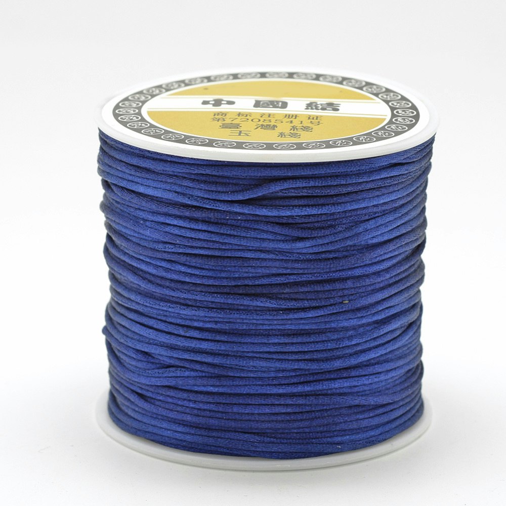 Nylontråd, 1mm, 70 meter, Midnight Blue