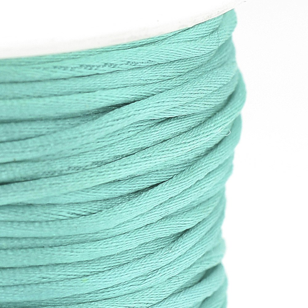 Nylontråd, 1mm, 70 meter, Light Sea Green