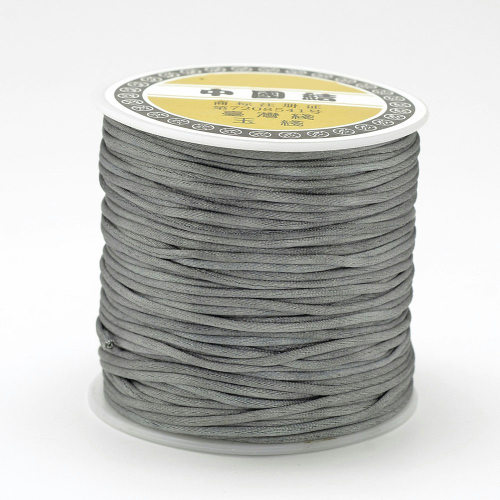 Nylontråd, 1mm, 70 meter, Grå