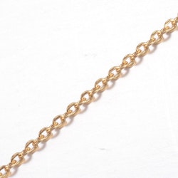 Kedja, Rostfritt stål, 2.5x2x0.5mm