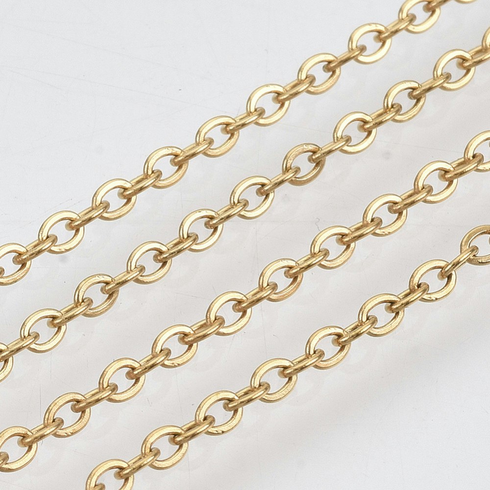 Kedja, Rostfritt stål, 3.5x2x0.5mm