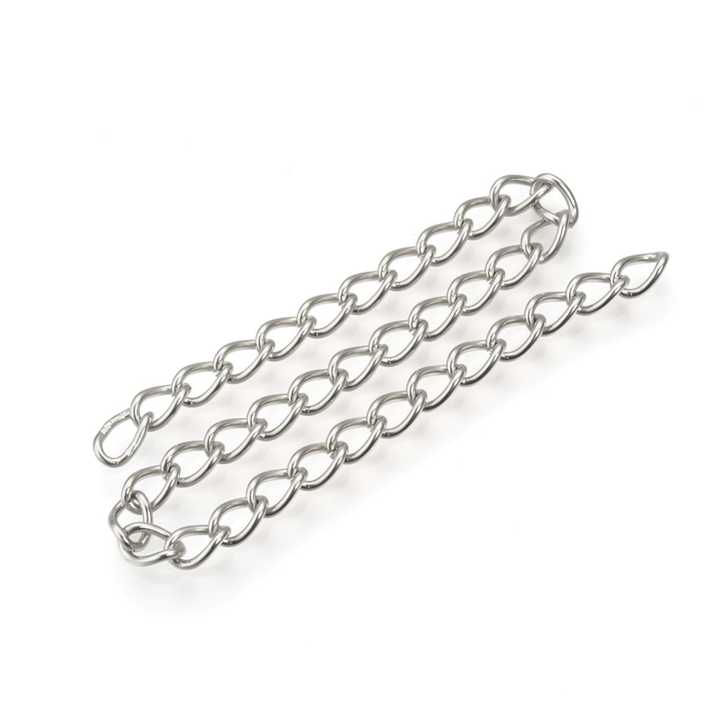 Kedja, Rostfritt stål, 5x3.8x0.8mm