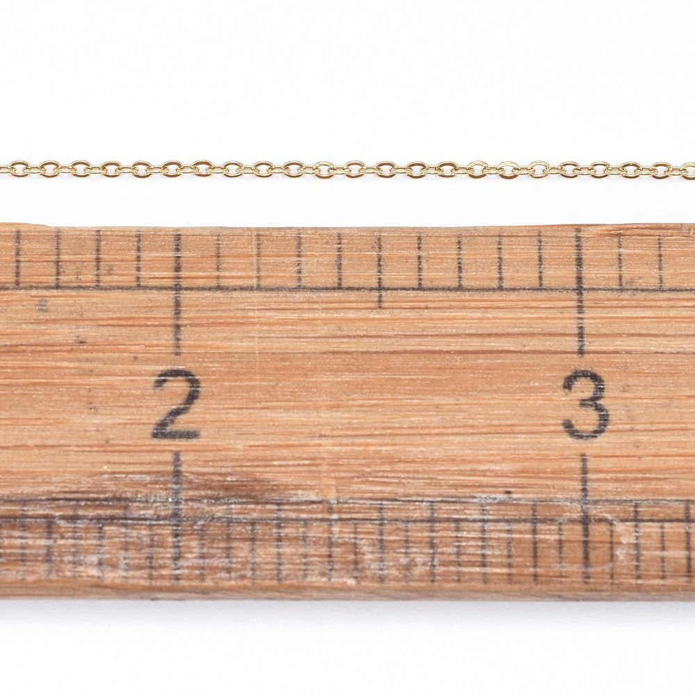 Kedja, Rostfritt stål, 1.6x1.3x0.3mm