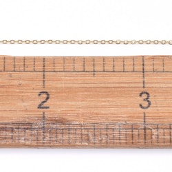 Kedja, Rostfritt stål, 1.6x1.3x0.3mm