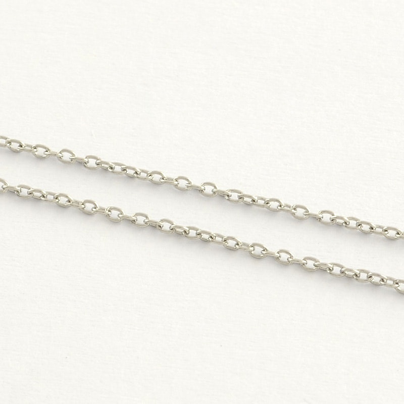 Kedja, Rostfritt stål, 3x2.2x0.6mm