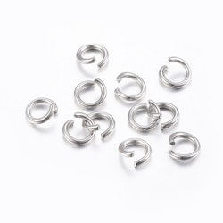 Bindringar, 6x1 mm, Rostfritt stål, 50/1000 st