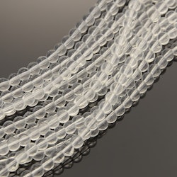 Glaspärlor, Clear, 4mm
