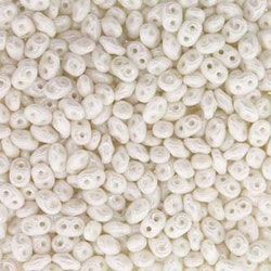 Matubo Tjeckiska Super Duo, Chalk White Luster "03000-14400"