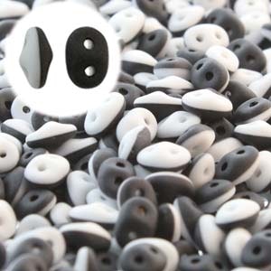Matubo Tjeckiska Super Duo, Duets Black/White Matt "03849-84110"
