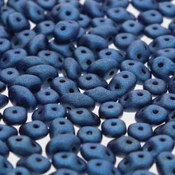 Matubo Tjeckiska Super Duo, Jet Metalic Suede Blue "23980-79031"
