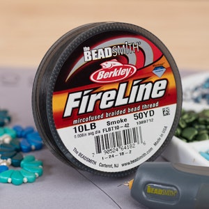 Fireline, 10 LB, Smoke Grey, 0,008 In/ 0,20mm